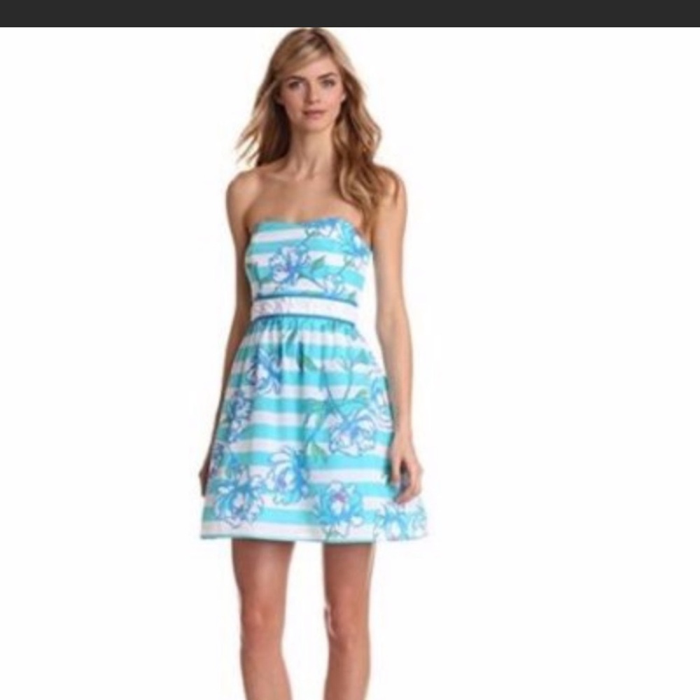 Lilly Pulitzer floral dress 💝🌸